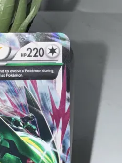 Pokemon M Rayquaza EX Mega Evolution Holo 76/108 HP220 Emerald Break 2015 - Image 4