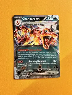 Charizard EX | 054/091 | Paldean Fates Double Rare | Pokemon TCG | NM Condition - Image 1