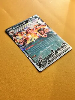 Charizard EX | 054/091 | Paldean Fates Double Rare | Pokemon TCG | NM Condition - Image 2