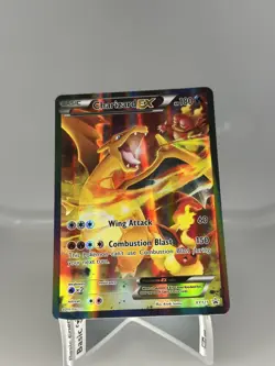 2016 Pokemon XY Black Star Promo Charizard EX Full Art #XY121 - Image 1