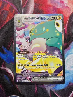 Ionos Bellibolt Ex - 183/159 SIR Journey Together NM Pokemon TCG - Image 1