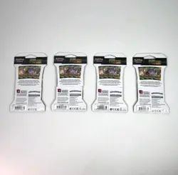 Pokemon Evolving Skies New Sealed Sleeved Blister Booster x4 Packs Full Art Set - Image 2