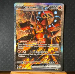 Pokemon Volcanion ex 182/159 Journey Together Special Illustration Rare SIR - Image 1