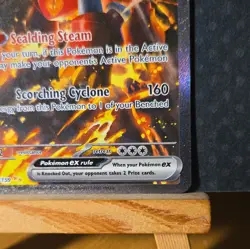 Pokemon Volcanion ex 182/159 Journey Together Special Illustration Rare SIR - Image 4