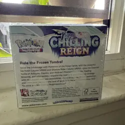 Pokemon TCG Sword Shield Chilling Reign Booster Box Factory Sealed - Image 2