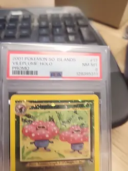 Vileplume Holo Promo PSA 8 Pokemon Southern Islands Promo #17 - Image 2