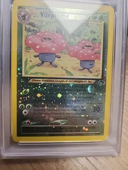 Vileplume Holo Promo PSA 8 Pokemon Southern Islands Promo #17 - Image 3