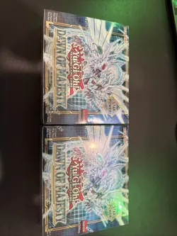 YuGiOh Dawn of Majesty Booster Box Factory Sealed 1st Edition - Image 1