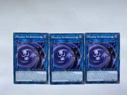 3 x DOOD-EN052 – Miasma Necromancer Common 1st Ed YuGiOh - Image 1