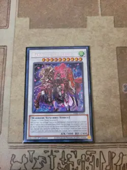 YUGIOH BARONNE DE FLEUR RA01-EN034 SECRET 1ST ED NM - Image 1