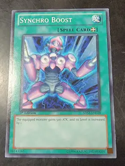Yugioh Synchro Boost 5DS3-EN028 Common 1st Edition - Image 1