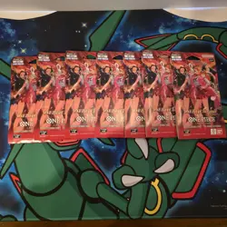 One Piece Heroines Sleeved Booster Pack Lot of 7 Sealed, EB-03 English - Image 1