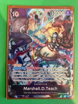 Marshall.D.Teach (093) (Eng Version 2nd Anniversary) OP09-093 One Piece Promo - Image 1