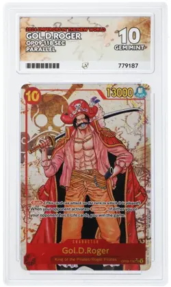 One Piece TCG / Gol D. Roger - OP09-118 -SEC Alt Art / English - Ace 10 - Image 1