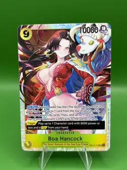 English One Piece CCG Boa Hancock SR OP14-112 The Azure Sea's Seven - Image 1