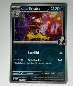 Pokemon TCG Scraggy & Scrafty Lot 5 Cards Cute Dark Type - Image 2