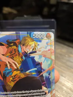 Sanji ST29-004 SR Alt Art AA English One Piece TCG Card Game NM-Mint - Image 5
