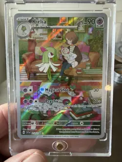 Kirlia Holo Illustration Rare Card 212/198 SV01 Scarlet & Violet Base Set - Image 1
