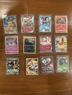 Vintage Pokemon Card Lot LP Umbreon, Sylveon, Flareon etc 12 cards - Image 1