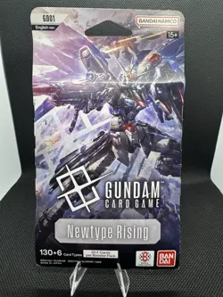 Gundam Card Game - GD01 (Newtype Rising) - Eng. - Sleeved Booster - Image 1