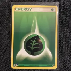 GRASS ENERGY - 104/109 - Ruby & Sapphire - Common - Pokemon Card - NM - Image 1