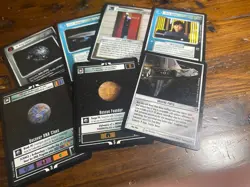 Star Trek CCG 1E Assorted Lot of 7 Cards (LP/MP) - Image 1