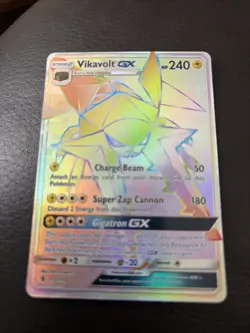 Pokemon TCG Vikavolt GX Holo Ultra Rare Card Guardians Rising 152/145 - Image 1