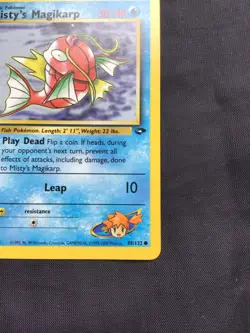 Pokemon Cards: Gym Challenge 1st Edition Common: Misty's Magikarp 88/132 - Image 4