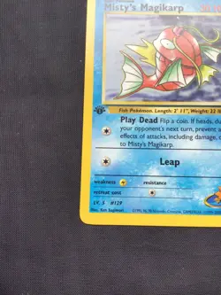 Pokemon Cards: Gym Challenge 1st Edition Common: Misty's Magikarp 88/132 - Image 5