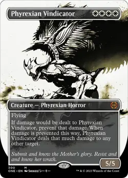 Phyrexian Vindicator (Showcase) - Phyrexia All Will Be One (ONE) NM MTG - Image 1