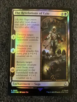 Magic MTG - The Revelations of Ezio Foil - Universes Beyond: Assassin's Creed - Image 1