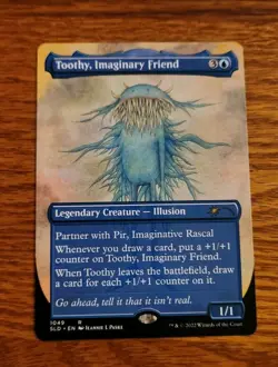 MTG - Toothy, Imaginary Friend Secret Lair Drop Borderless M/NM - Image 1