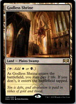 Godless Shrine R Ravnica Allegiance 248 NM Normal - Image 1