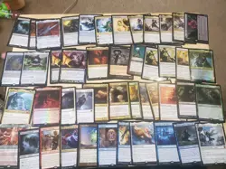 huge magic the gathering Lot Of Rares/mythics ONLY (and Rare/shiny Lands) - Image 4