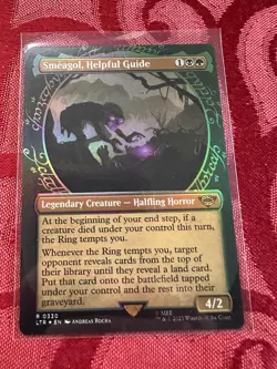 MTG Smeagol, Helpful Guide FOIL Showcase The Lord of the Rings LoTR 0330 - Image 1