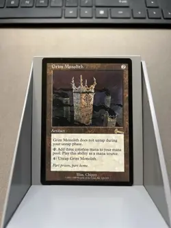 Grim Monolith Urza's Legacy NM Mtg Rare - Image 1