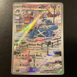 Pokemon TCG Metagross 178/162 Temporal Forces Illustration Rare Holo NM - Image 1