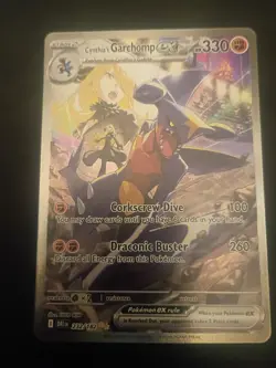 Pokemon TCG Cynthia's Garchomp EX Destined Rivals 232/182 Nm - Image 1