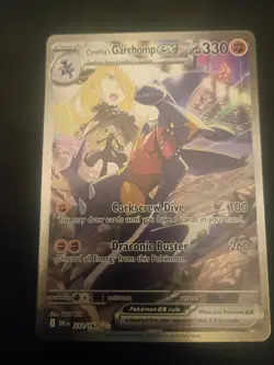 Pokemon TCG Cynthia's Garchomp EX Destined Rivals 232/182 Nm - Image 3