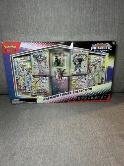 Pokemon TCG Prismatic Evolutions Premium Figure Collection – New/Sealed ||| - Image 1