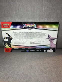 Pokemon TCG Prismatic Evolutions Premium Figure Collection – New/Sealed ||| - Image 2
