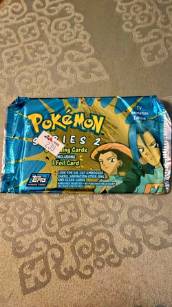 Topps 2000 Pokemon TV Animation Series 2 Booster Pack | Team Rocket - Image 1