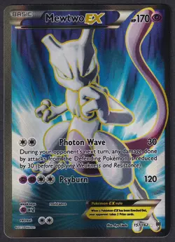 Pokemon Mewtwo EX 157/162 Full Art XY Breakthrough - Image 1