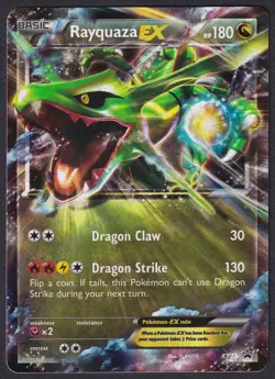 Pokemon Rayquaza EX XY73 Holo Black Star Promo - Image 1