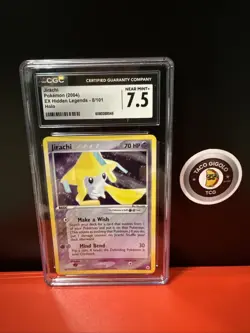 Jirachi Holo 8/101 CGC 7.5 2004 Pokemon EX Hidden Legends Vintage - Image 1