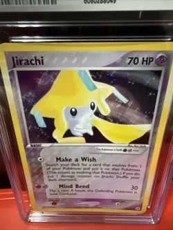 Jirachi Holo 8/101 CGC 7.5 2004 Pokemon EX Hidden Legends Vintage - Image 3