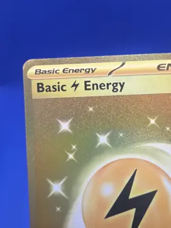 Pokemon Scarlet & Violet Base Set Basic Lightning Energy 257/198 Gold Hyper Rare - Image 4