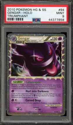 Pokemon Gengar Prime Triumphant Holo Ultra Rare #94 PSA 9 Mint - Image 1
