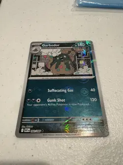 2025 Pokemon SV White Flare Garbodor Reverse Holo Master Ball Uncommon #060/086 - Image 2