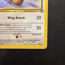 Pokemon Vintage Non-holo Rare Pidgeot Jungle 24/64 WotC 1999 - Image 4